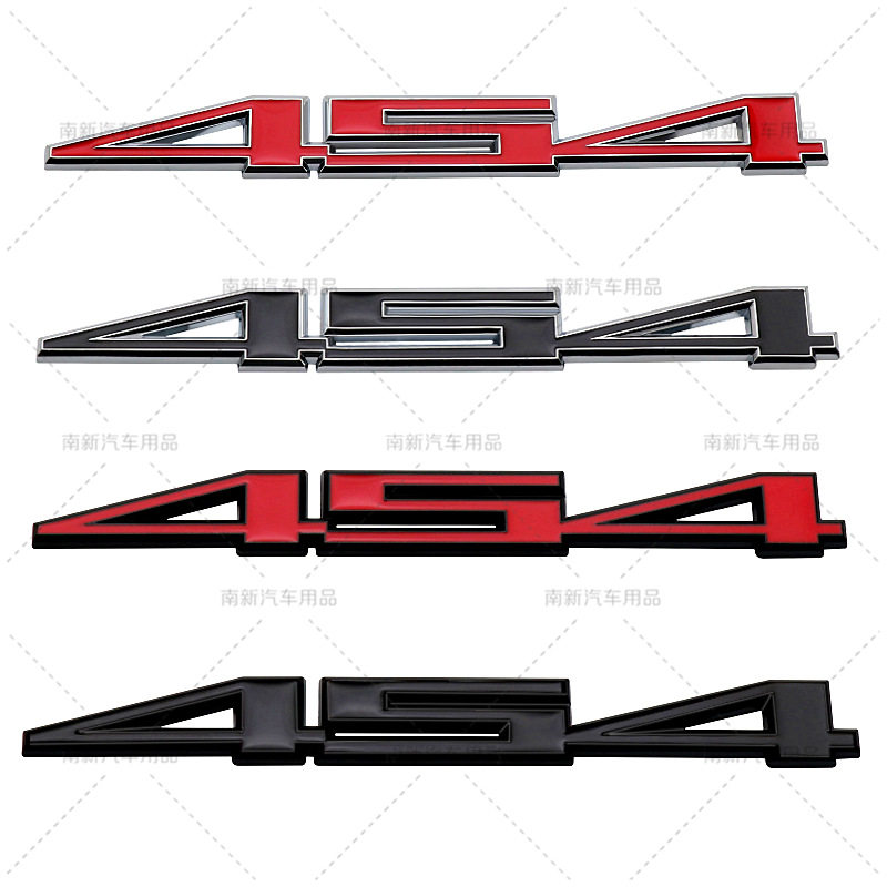 454贴标 适用于雪佛兰叶子板车标 尾标