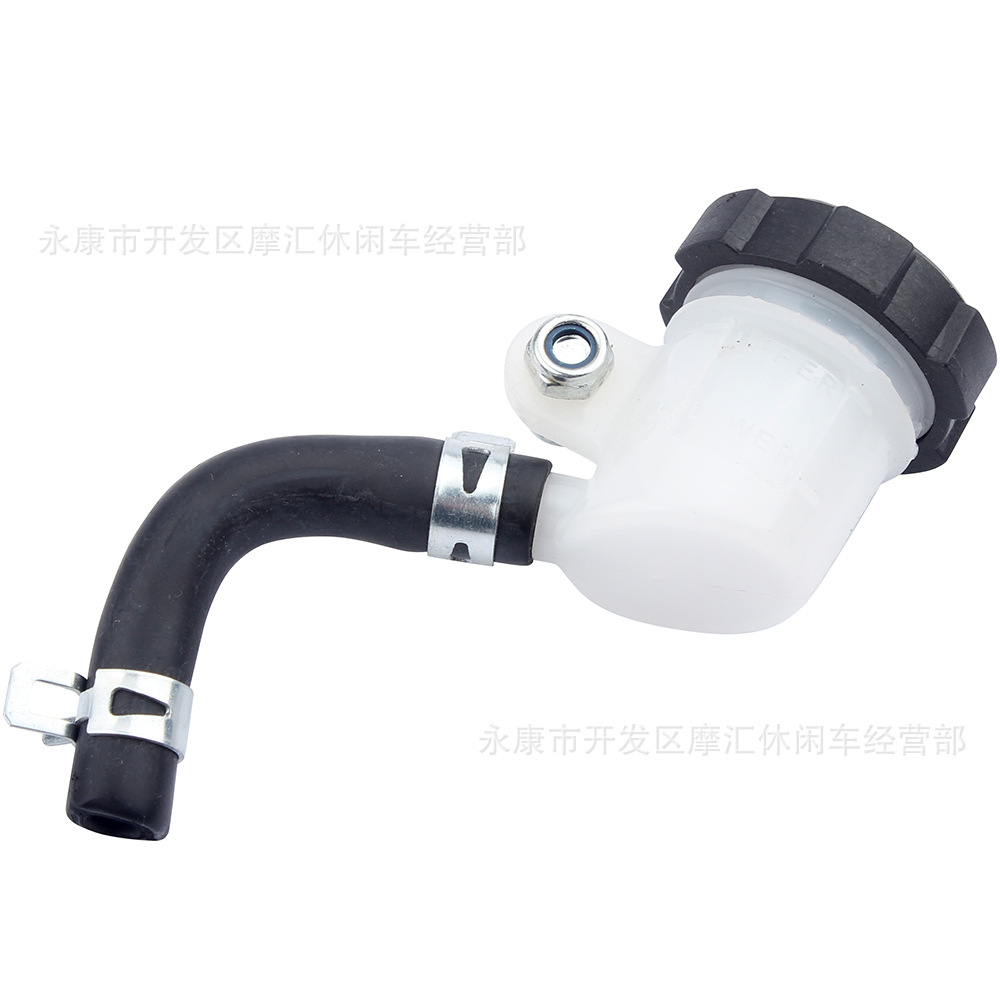 摩托踏板车轻便越野车ATV沙滩车配件 刹车泵主缸油杯储液罐橡胶管