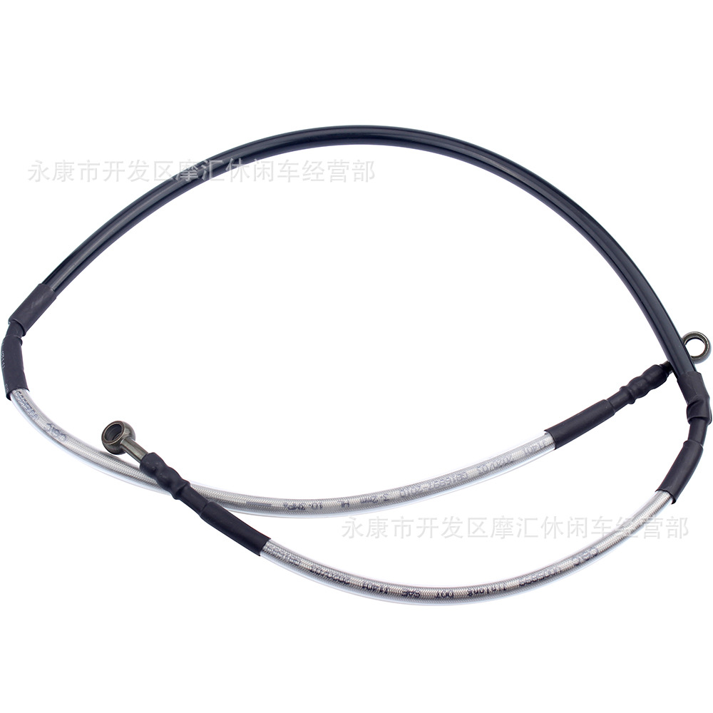 越野车适用本田CRF/CR125/250/500R 2004-2017前刹车油管钢喉碟刹