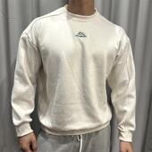 秋冬麂皮绒圆领卫衣男秋冬重磅宽松运动休闲长袖 复古潮牌刺绣上衣