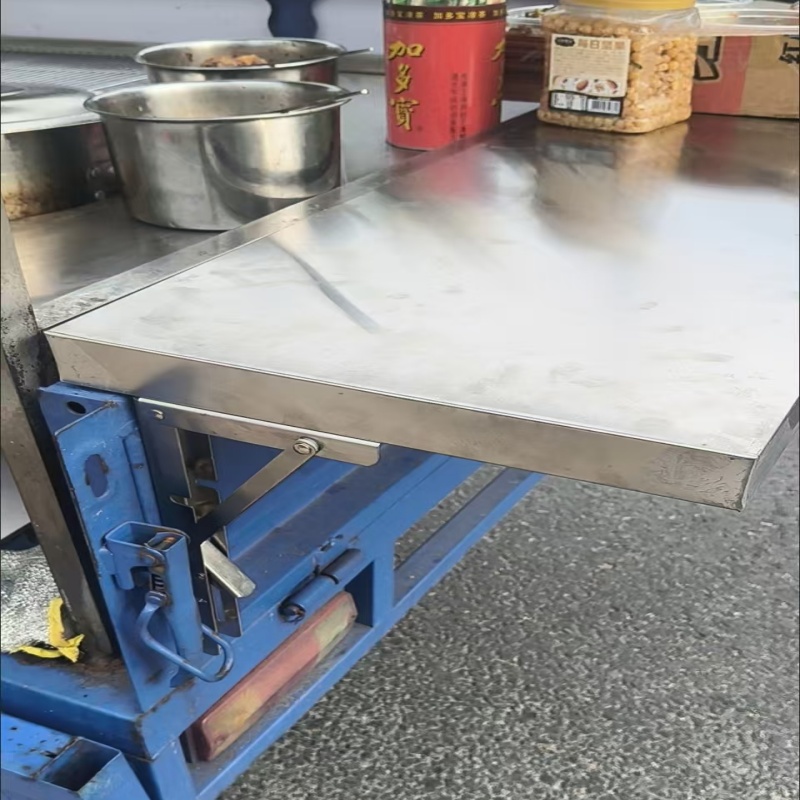不锈钢折叠桌摆摊推车延长加宽架