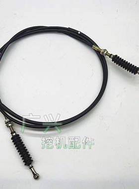久保田KX183 185油门线怠速器油门拉线 车门反扣锁拉线挖掘机配件