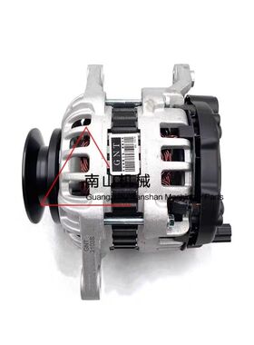 适配山东临工LG55/60/65/80发电机发电机起电机12V 80A发电机挖机