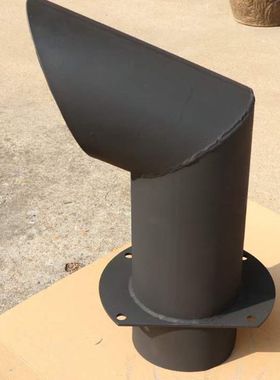 挖掘机配件徐工XE200D/215D消声器排气管消音器弯管尾管4孔引擎盖