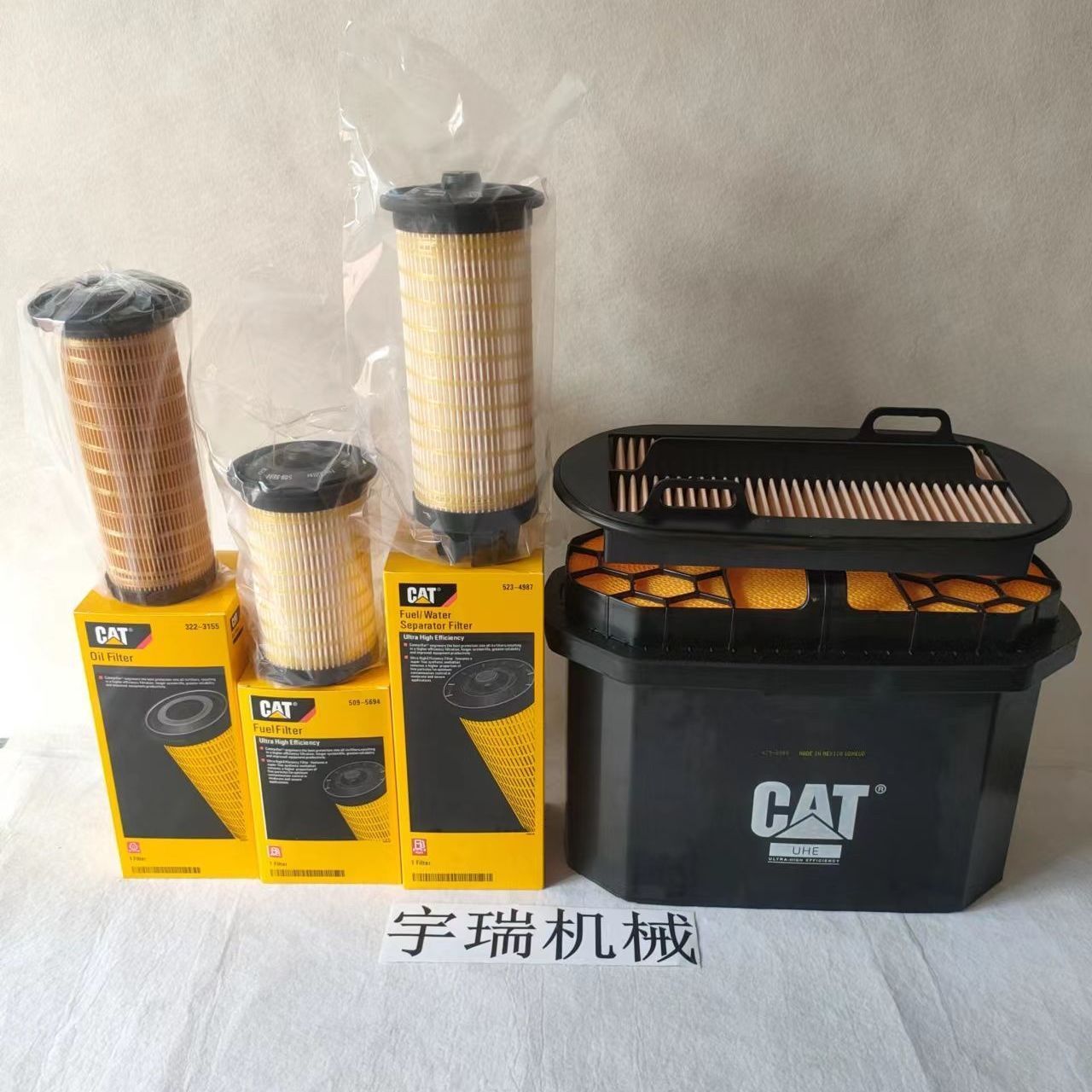 卡特CAT320GC机滤柴滤空