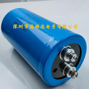 电解电容DCMXE1264 450V5000UF 美国CDE 底部带固定螺丝 75X150