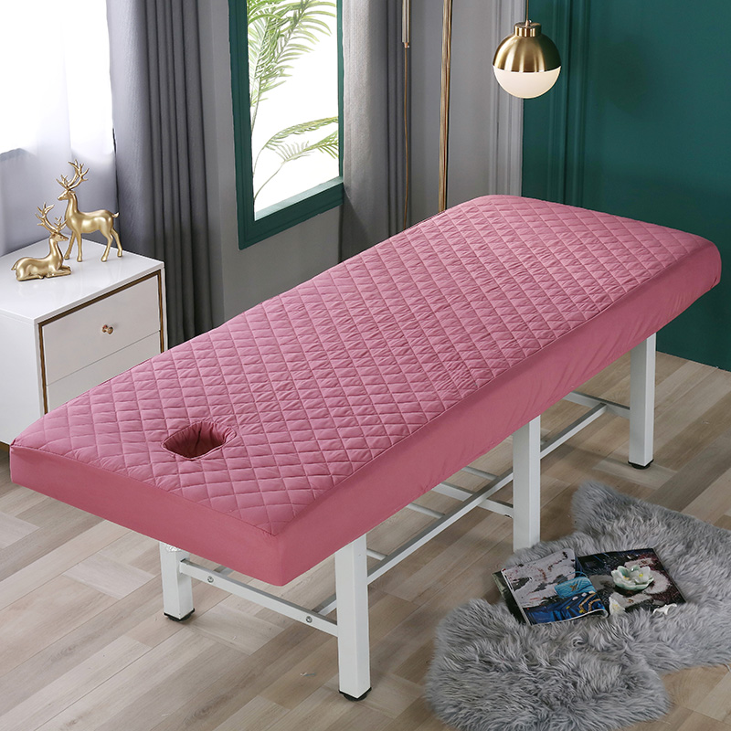 新品美容床笠美容床罩按摩床单防尘罩夹棉四季通用带洞可定做特价,床上用品,床笠,淘宝优惠券,粉丝福利购,淘宝优惠卷