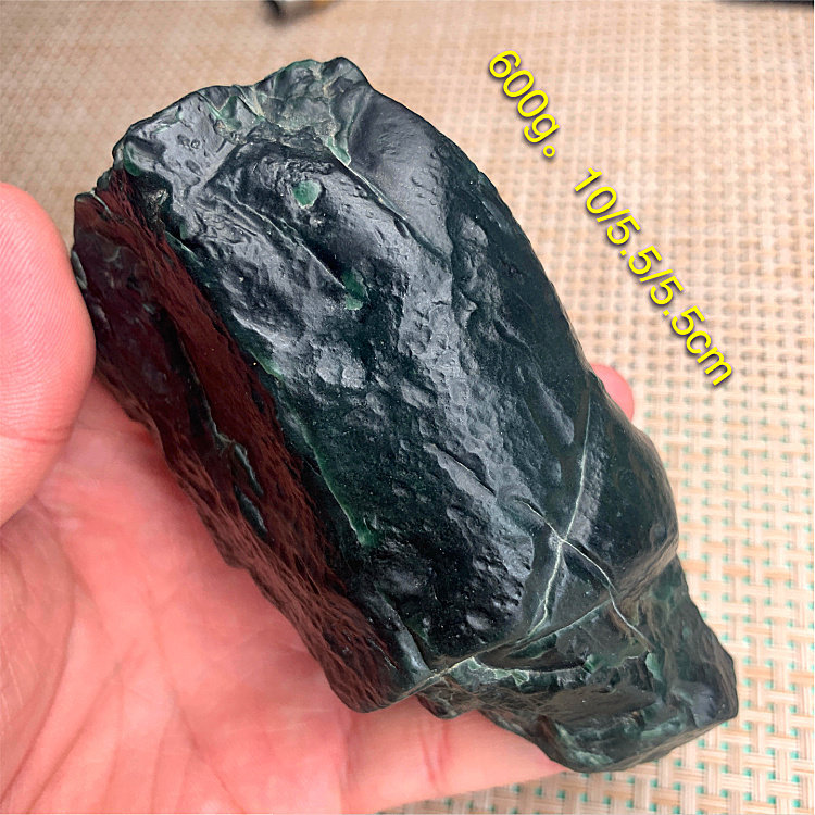 冰种老蓝水戒面级别裸石大牌子玉手镯戒指翡翠原石老料子冰蓝色料