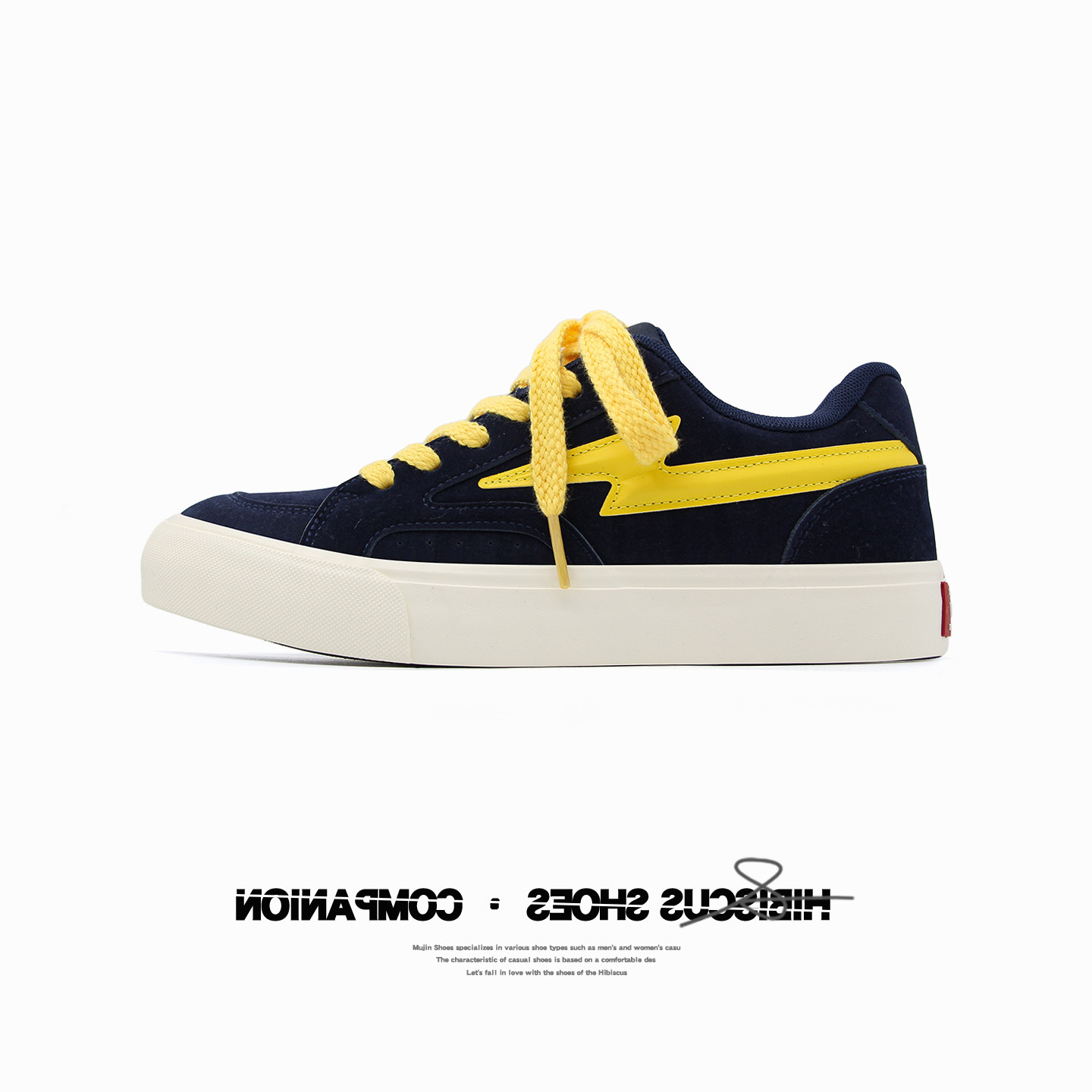 鞋子男潮鞋高级感复古小众透气舒适户外滑板鞋拼色运动个性休闲鞋