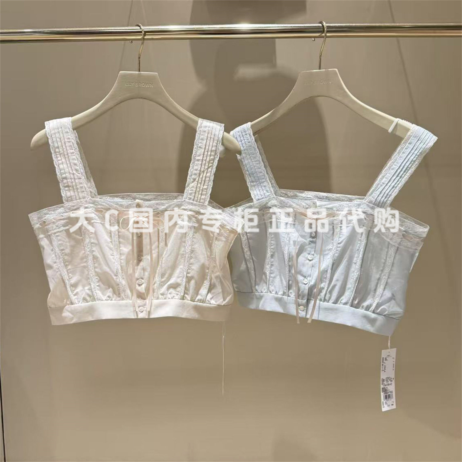 LilyBrown蝴蝶结吊带LWFB264164