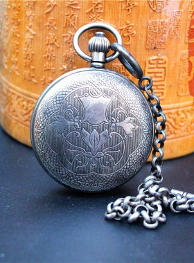 老式上发条机械复古道具