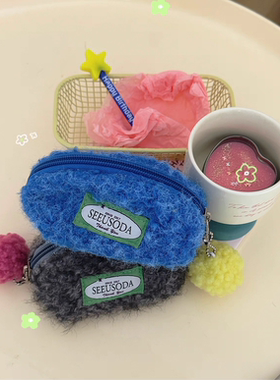 SEEUSODA原创可爱通用耳机包少女风airpods包车钥匙首饰戒指收纳