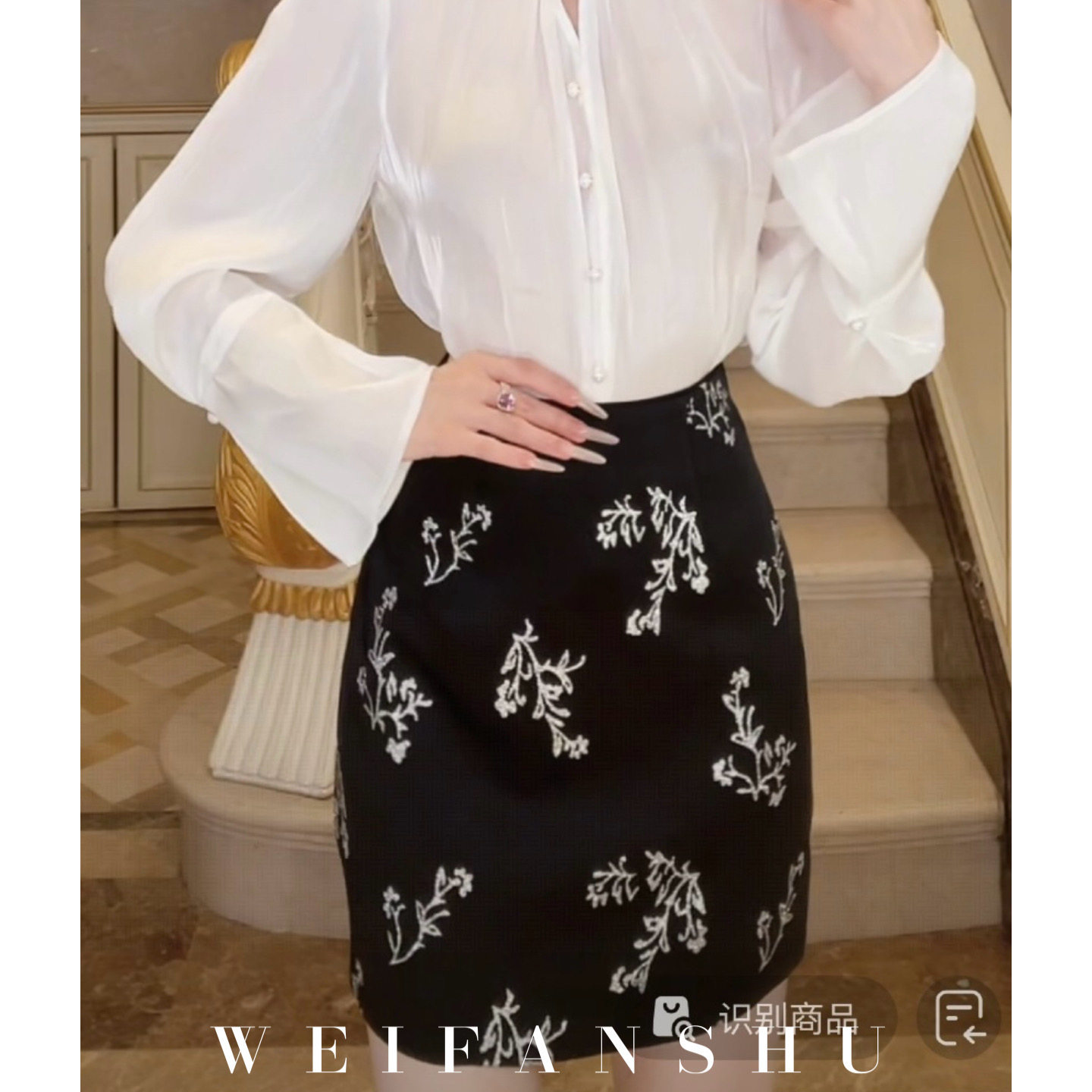 凡舒轻奢 繁花夜曲2025年夏季新款小个子高腰显瘦气质百搭半裙,女装/女士精品,半身裙,淘宝优惠券,粉丝福利购,淘宝优惠卷