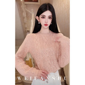 凡舒轻奢 毛衣百搭气质 减龄短款 温暖爱意2025年秋冬新款 甜美时尚