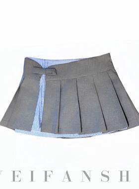 凡舒轻奢 韩系女主2026年夏季新款时尚元气减龄百褶半裙百搭短裙