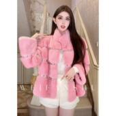 凡舒轻奢 年末战袍2026年秋冬设计师高贵上档次女装 水貂外套百搭