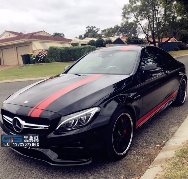 大众帕萨特车贴新朗逸拉花宝来速腾CC捷达迈腾改装饰车身侧裙贴纸