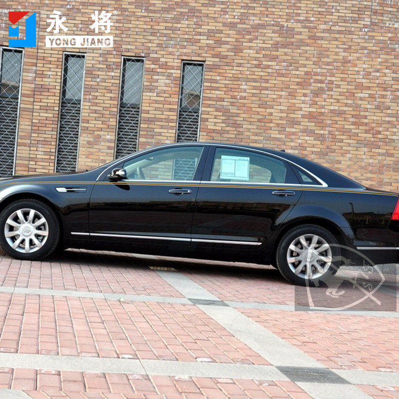 别克林荫大道车贴拉花新世纪荣御车身金腰线贴纸君越改装汽车彩条