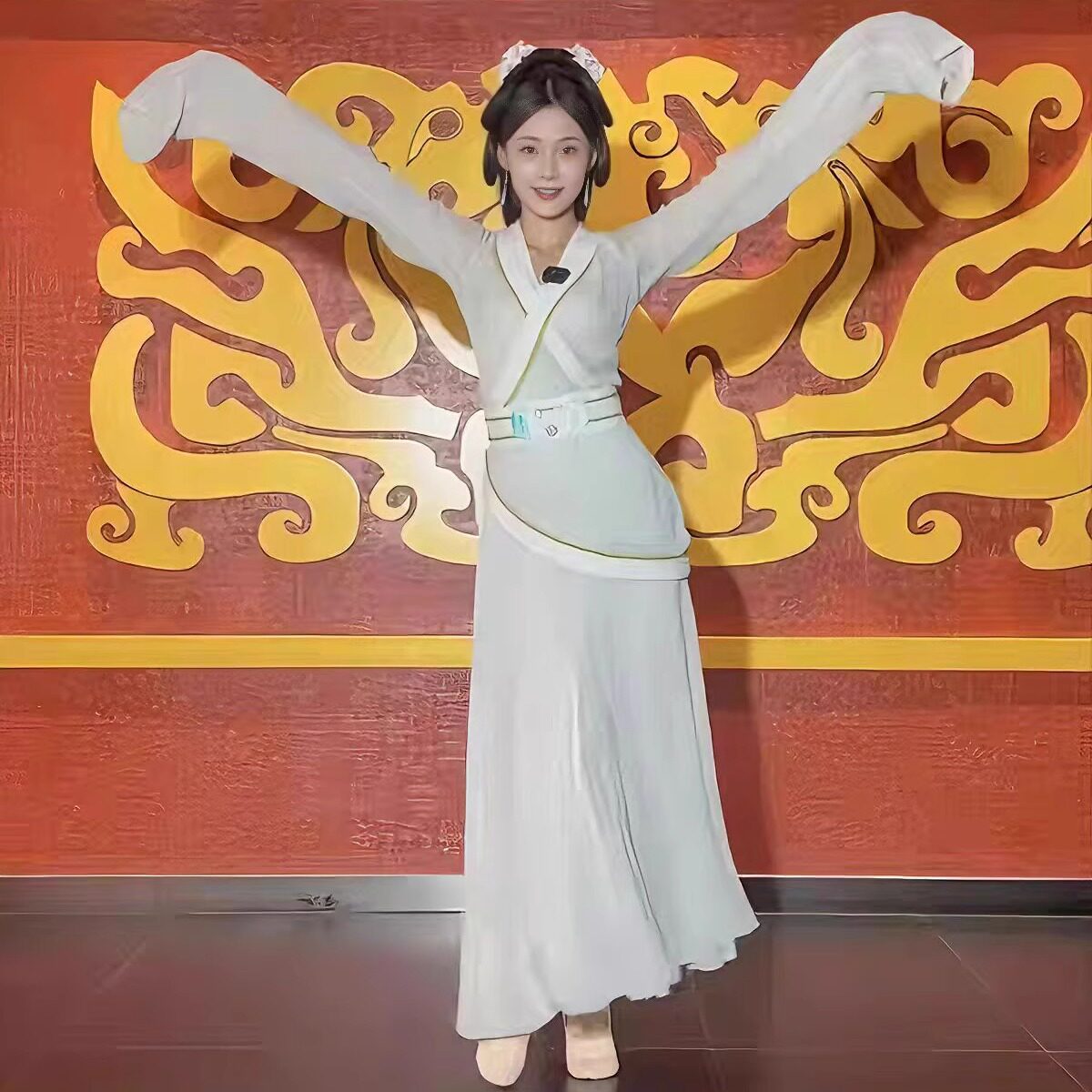 邯郸学步同款汉服赵都礼宴古典舞水袖舞蹈演出服表演服古风中国舞