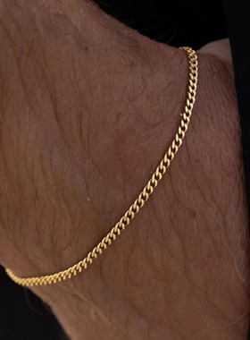 欧美跨境个性极简时尚百搭nk1:1手链男女夏季高级感潮流手链批发