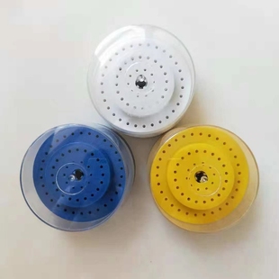 技工48孔车针盒 圆形车针架根管锉架 三层磨头盒高低速磨头放置盒