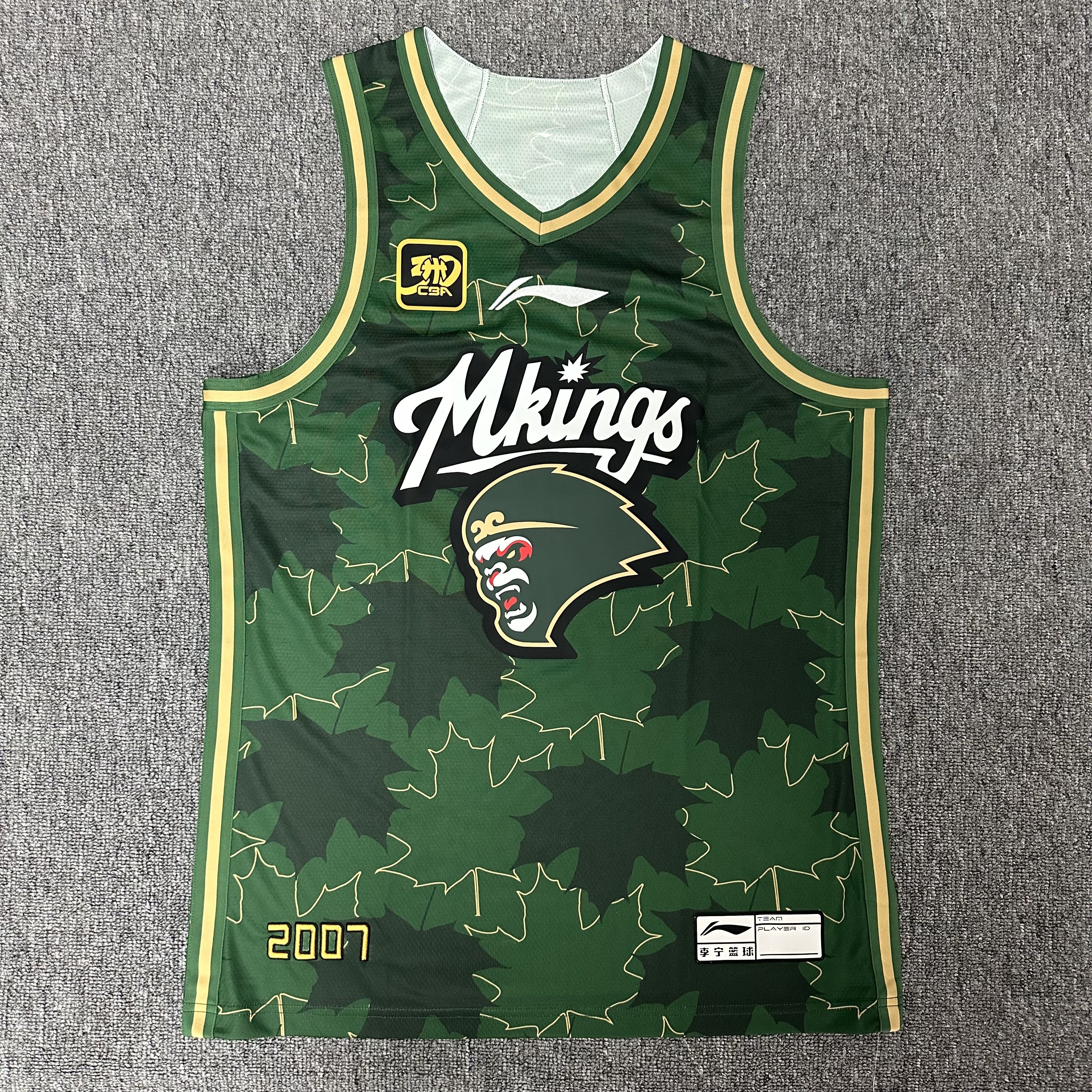 李宁CBA30周年南京队经典版球衣