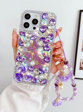 适用苹果iphone 16 16Pro 15Pro 15 14 13 12 17 Air 17Pro Plus Pro Max cases手机壳Diamond Phone Cover