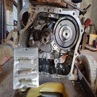 铝焊胶汽车发动机油底壳变速箱裂缝漏油修补胶水波箱垫片缝隙补漏