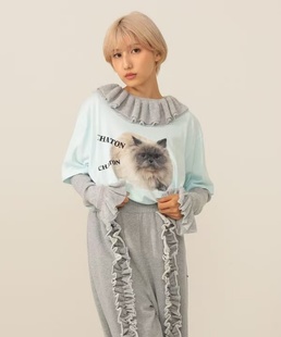 T恤 put 猫咪印花短袖 25SS shirt hands your mmts 日本订购