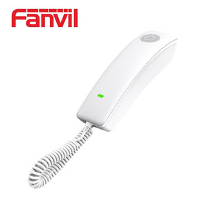 电梯楼道小型VoIP话机座机 SIP 壁挂式 方位Fanvil酒店IP电话机H2U