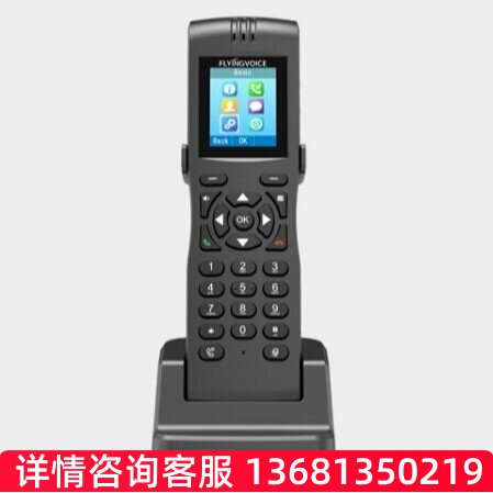 FLYINGVOICE飞音时代手持式双频无线SIP电话机 FIP16plus无绳话机