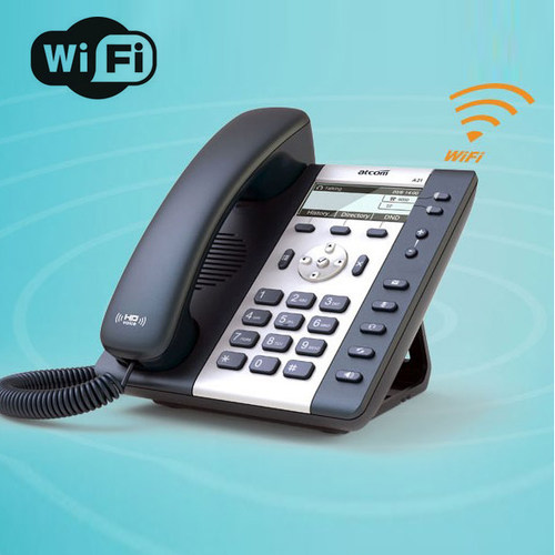 简能atcom A20W无线局域网IP电话机WLAN支持WIFI的SIP话机SIP话机