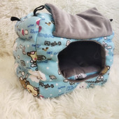 密袋鼬窝·龙猫刺猬松鼠荷兰猪棉窝鸟鹦鹉玄风加厚棉窝过冬棉窝