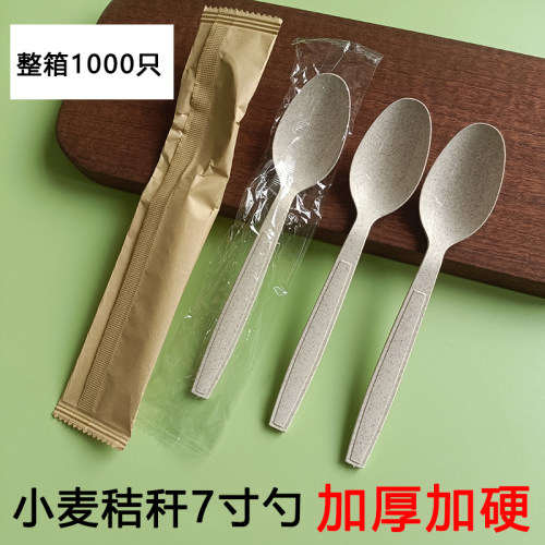 可降解叉勺加厚拌饭勺食品级