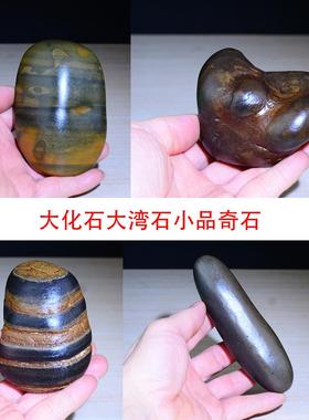 XP002天然石头大化石大湾石小品石画面石象形石奇石摆件手把件