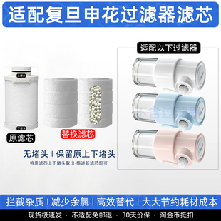 适配复旦申花过滤器过滤芯专用替换装单层PP棉水龙头阻垢净水内芯