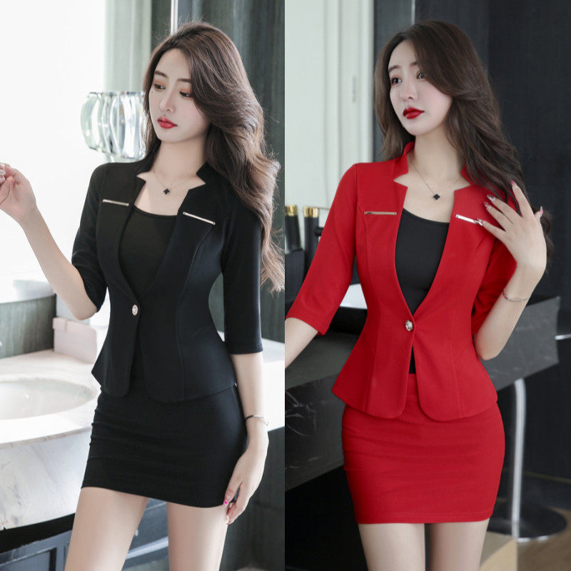 足浴技师工作服女套装ktv公主服