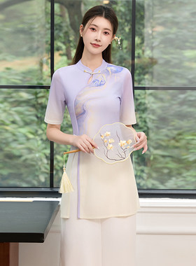 美容院工作服女高端气质养生馆