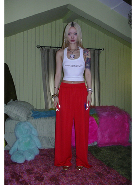 FOURFORTY KAWAII PORN SAVE ME TOP 春夏好穿打底基础剪边小背心