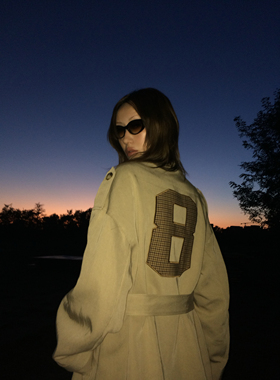 FOURFORTY MIAMI L&S GREAT COAT 雷厉风行大女主可拆卸卡其风衣