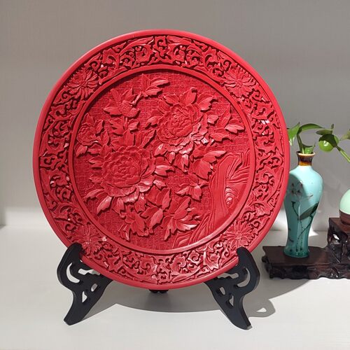 可定制礼品台屏扬州漆器喜庆送礼