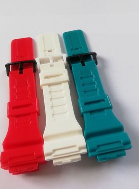 替换卡西欧配件AQ-S810W/AEQ-110W|W-735H凸口18mm树脂手表带