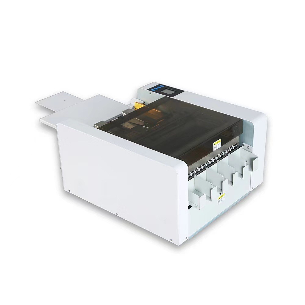 QK-A3+P电动名片切卡机照片裁切机多功能图文智能相片裁切机