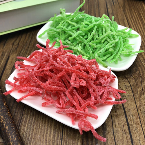 红绿丝500g绿豆汤原料糕点八宝饭材料食用橘皮青红丝月饼汤圆馅料 - 封面