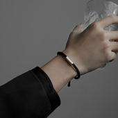 原创手链男潮ins高级感手工编织男士 手绳个性 女小众设计男生手饰