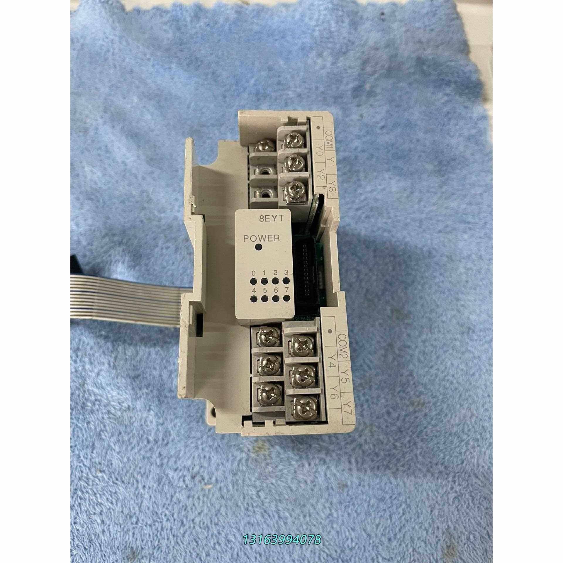 三菱FX2N-8EYT PLC扩展模 二手拆机 成议价