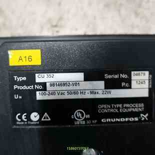 GRUNDFOS 拆机格兰富水泵增压控制器显示屏 型号：C议价