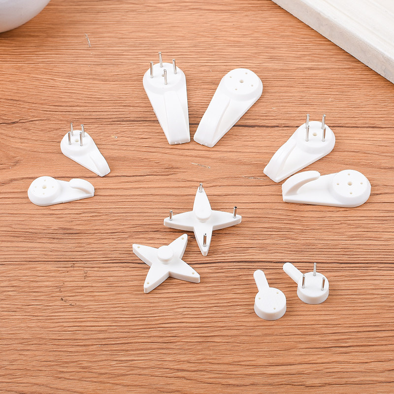 创意挂照片墙婚纱照相框免打孔的挂钩强力承重墙钉隐形钉无痕钉子