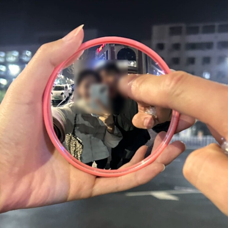 旅行拍照广角高清凸面镜