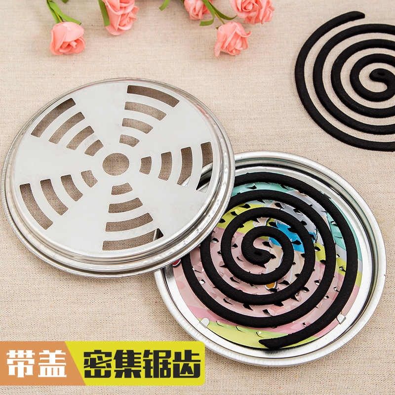 蚊香盘拖接灰防烫底座夏季防蚊子香薰线香收纳盒金属支架托接灰盘,收纳整理,蚊香收纳盘/盒/架,淘宝优惠券,粉丝福利购,淘宝优惠卷